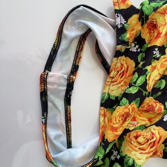 NWT Zara 70s Floral Bodysuit - Picture 10 of 12